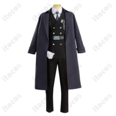 恋と深空 レイ コスプレ衣装 高再現ロングコート｜撮影映えと快適さを両立 - 1枚目の画像（サムネイル）