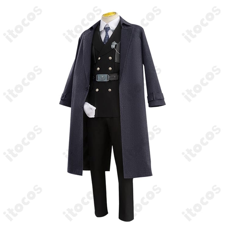 恋と深空 レイ コスプレ衣装 高再現ロングコート｜撮影映えと快適さを両立 - 2枚目の画像