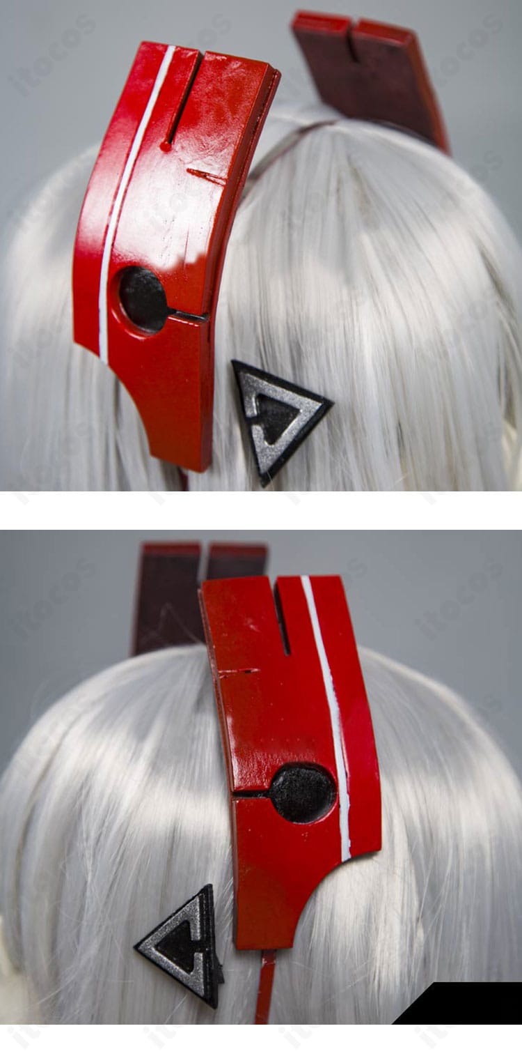 アズールレーン プリンツ・オイゲン ヘッドアクセの装飾詳細。バランスよく装着できるデザイン