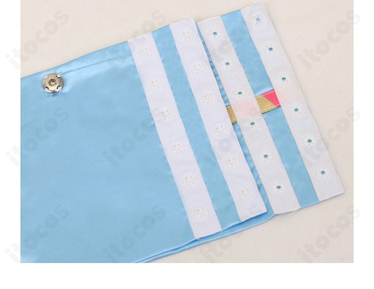 ホロライブ 小鳥遊キアラ お正月衣装の腰封部分拡大。色合わせと意匠配置が美しい。