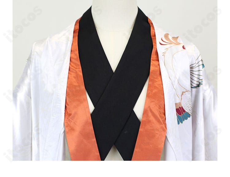 ホロライブ 小鳥遊キアラ お正月衣装の襟元ディテール。和装らしいラインと丁寧な縫製が見える。