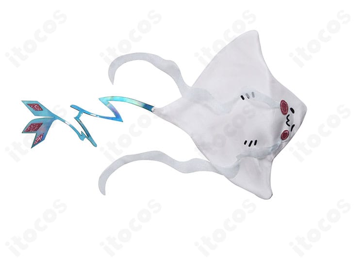 無期迷途 L.L. コスプレ衣装 アクセサリー（ヘアピン・紐飾り）詳細。小物の意匠と配色を明確に表示。