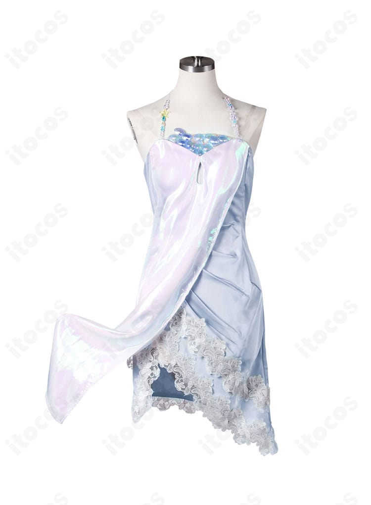 無期迷途 L.L. コスプレ衣装のインナー正面ディテール。ベースワンピースのラインと質感が分かる。