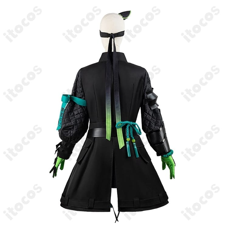 ウマ娘 ヤエノムテキ 黒将Zen 勝負服 高再現フルセットでイベント＆撮影に最適 - 4枚目の画像