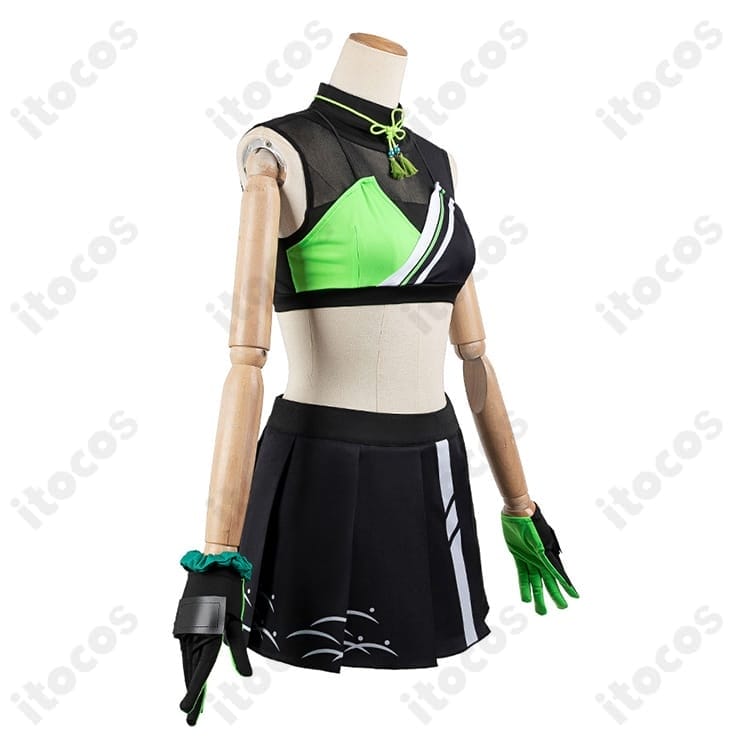 ウマ娘 ヤエノムテキ 黒将Zen 勝負服 高再現フルセットでイベント＆撮影に最適 - 6枚目の画像