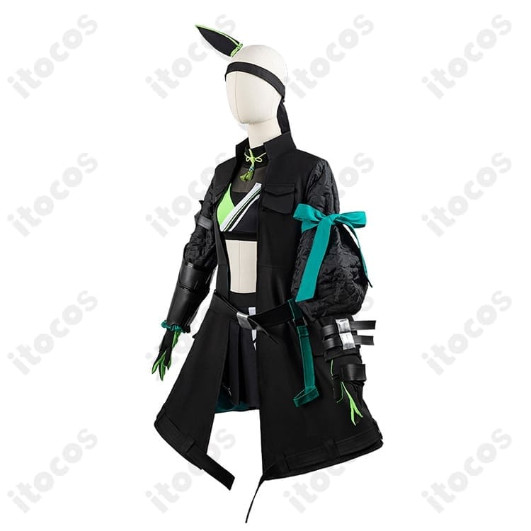 ウマ娘 ヤエノムテキ 黒将Zen 勝負服 高再現フルセットでイベント＆撮影に最適 - 2枚目の画像