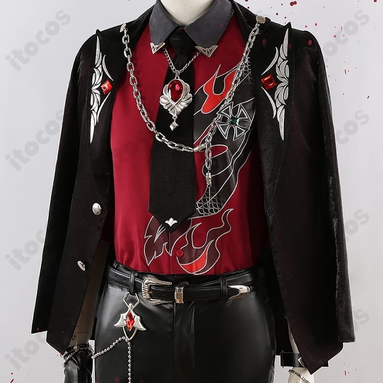 三毛縞斑 ドミナント衣装コスプレ 高再現で快適、撮影とイベントで映える一着 - 6枚目の画像