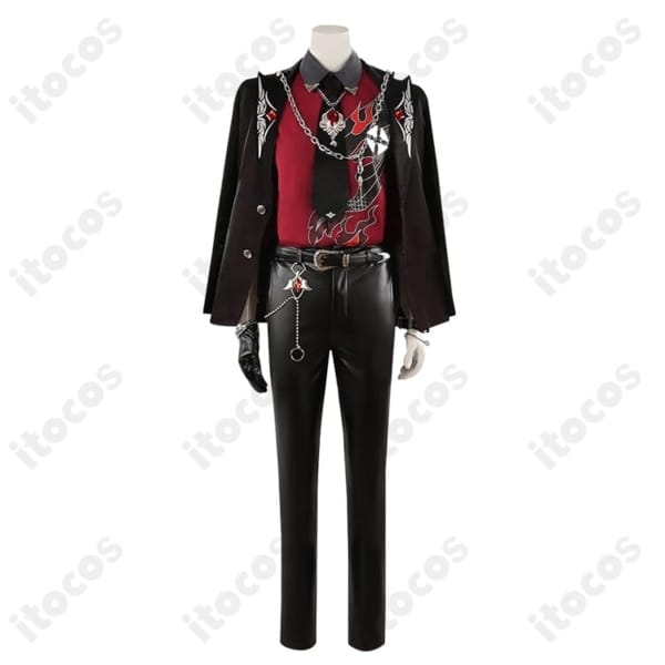 三毛縞斑 ドミナント衣装コスプレ 高再現で快適、撮影とイベントで映える一着