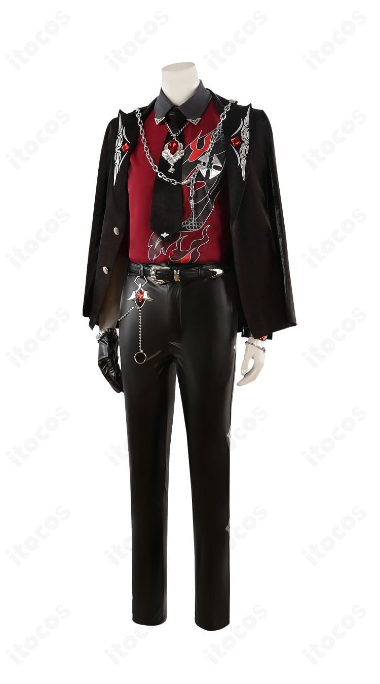 あんさんぶるスターズ！！ 三毛縞斑 ドミナント衣装の左側面ディテール