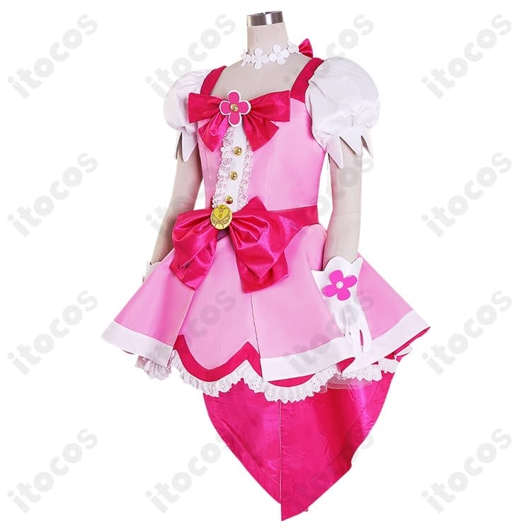 春野はるか/キュアフローラ コスプレ衣装。高再現で快適、撮影・イベントに最適 - 3枚目の画像
