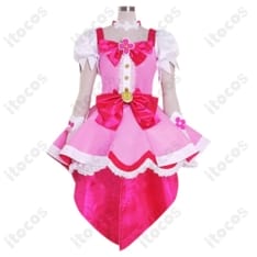 春野はるか/キュアフローラ コスプレ衣装。高再現で快適、撮影・イベントに最適 - 1枚目の画像（サムネイル）