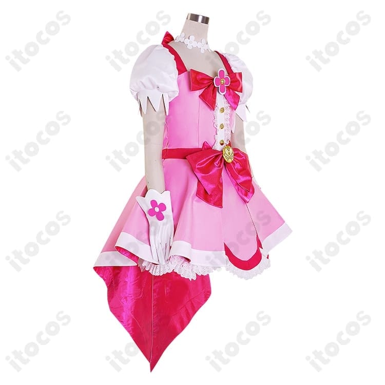 春野はるか/キュアフローラ コスプレ衣装。高再現で快適、撮影・イベントに最適 - 2枚目の画像