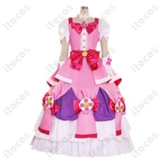 Go!プリンセスプリキュア キュアフローラ モードエレガント 高再現で上品、長時間も快適なプリンセス衣装 - 1枚目の画像（サムネイル）