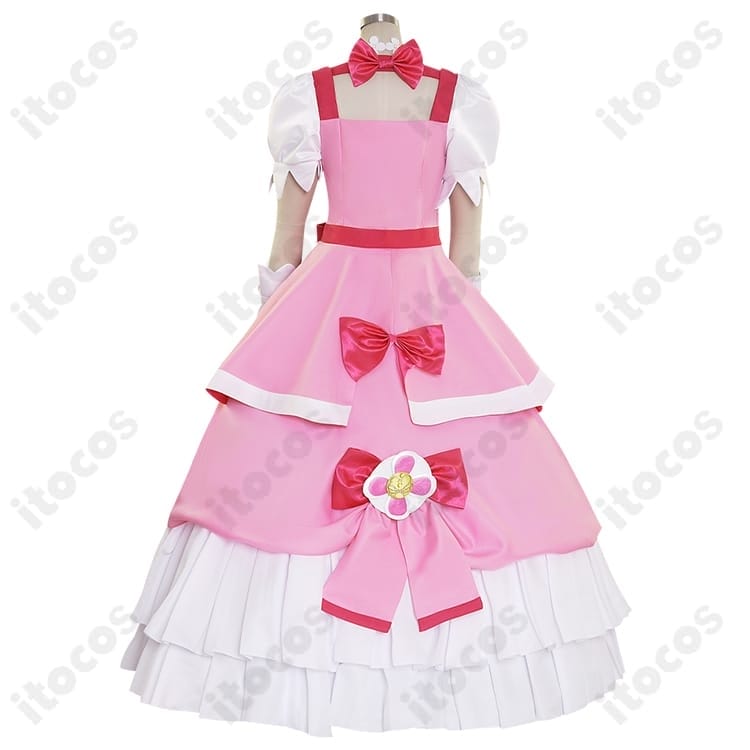 Go!プリンセスプリキュア キュアフローラ モードエレガント 高再現で上品、長時間も快適なプリンセス衣装 - 4枚目の画像