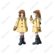 Kanon 月宮あゆ 冬服コスプレ衣装。サイズオーダーで快適、イベント・撮影に最適 - 1枚目の画像（サムネイル）