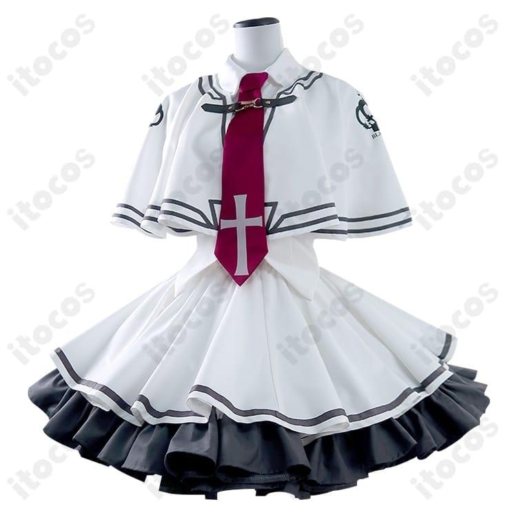 素晴らしき日々 水上由岐 学園制服コスプレ—マント付で端正に再現、撮影・イベントに最適 - 2枚目の画像