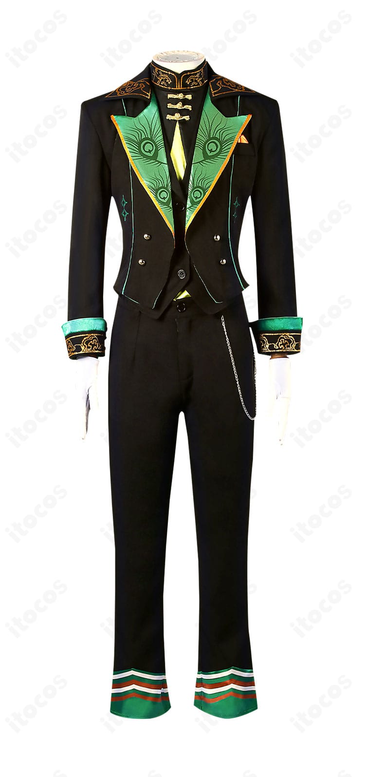 アークナイツ リー『お目を拝借』コスプレ衣装の正面全体写真