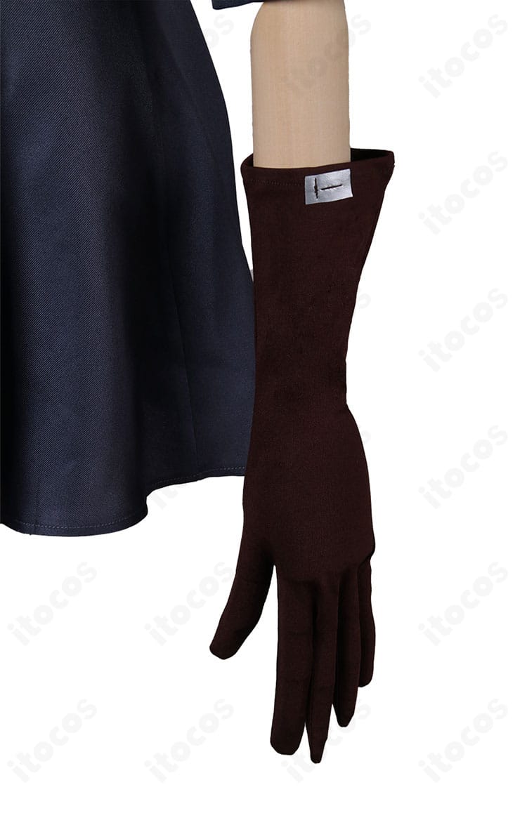 フランカ衣装に付属する手袋の詳細。質感とシルエットを示すアイテムクローズアップ