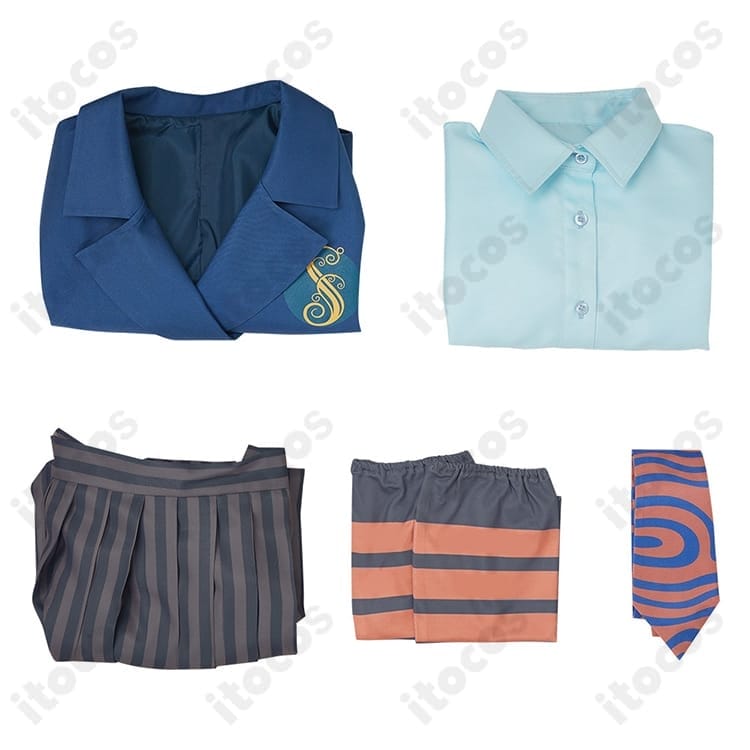 ウィキッド シズ大学 制服コスプレ｜高再現で撮影映え、イベント即戦力のフルセット - 6枚目の画像