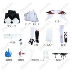 ホロライブ エリザベス・ローズ・ブラッドフレイム 高再現ドレスセット。撮影・イベントで映える一着 - 4枚目の画像（サムネイル）