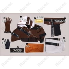 IdentityV 第五人格 占い師 イライ・クラーク 束縛者 高再現コスプレ 衣装一式で快適・撮影向け - 4枚目の画像（サムネイル）