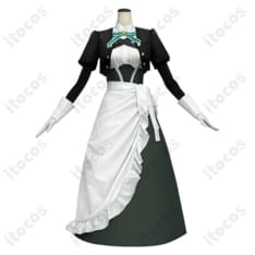 君は冥土様。雪シュエ メイド服コスプレ 高再現で撮影映え、充実セットですぐ完成 - 1枚目の画像（サムネイル）