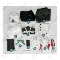 君は冥土様。雪シュエ メイド服コスプレ 高再現で撮影映え、充実セットですぐ完成 - 7枚目の画像（サムネイル）