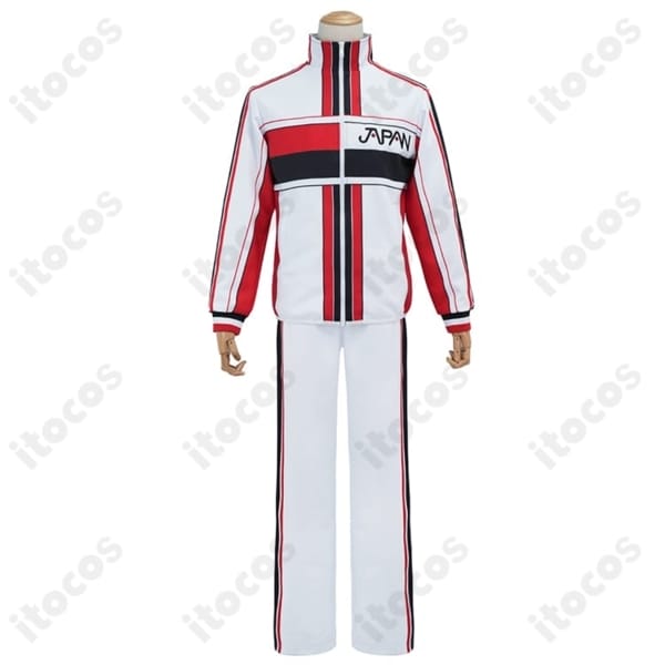 新テニスの王子様 越前/不二 U-17セミファイナル再現ジャージ 上下セットで撮影・イベントに最適
