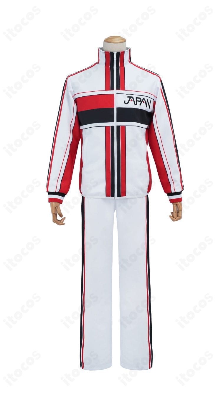 新テニスの王子様 越前リョーマ・不二周助 U-17セミファイナル風ジャージ 上下セット 正面全体像