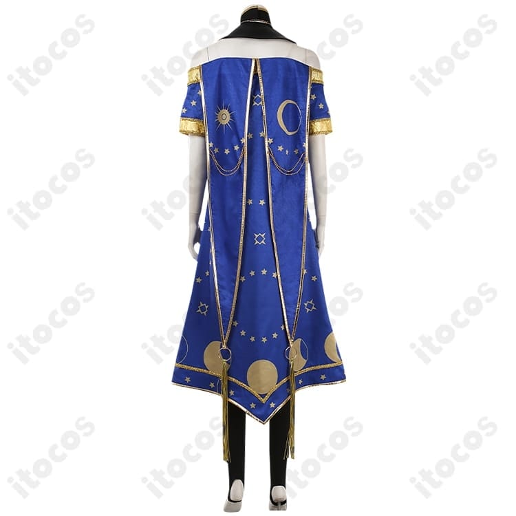 ディズニー ツイステッドワンダーランド デュース 星送りの衣 高再現コスプレで撮影・イベントに最適 - 4枚目の画像