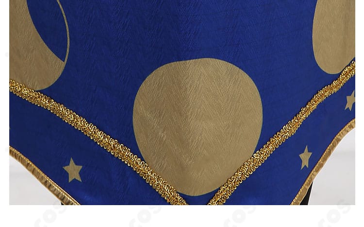 ツイステ デュース・スペード 星送りの衣のコート裾装飾。華やかな意匠で和風エレガントを演出するディテール。