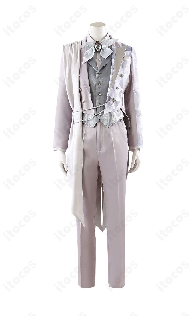 ツイステ 記念衣装コスプレ 正面全体｜コートとベストの端正なラインが分かるカット