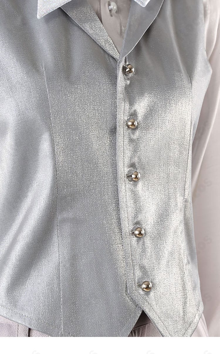 ツイステ 記念衣装 襟元ボタンの意匠｜クラシックな雰囲気のデザインを再現