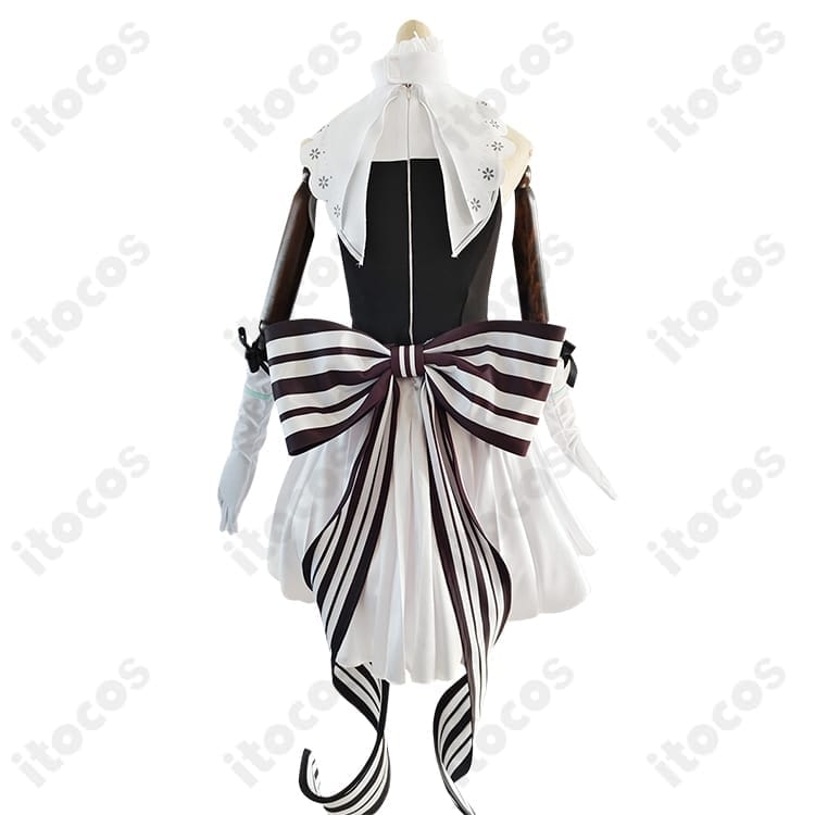 初音ミクシンフォニー2024版 初音ミク高再現ドレス一式 撮影映えと上品シルエットを両立 - 3枚目の画像