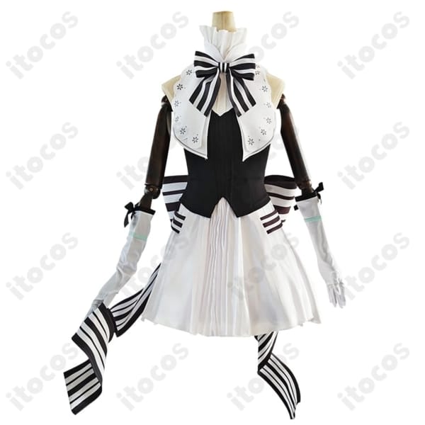 初音ミクシンフォニー2024版 初音ミク高再現ドレス一式 撮影映えと上品シルエットを両立