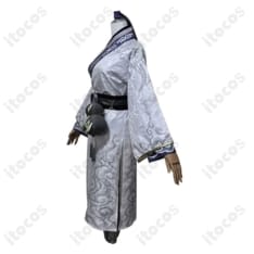 第五人格 白無常（謝必安）コスプレ衣装 高再現で中華風の幽玄さを美しく表現 - 2枚目の画像（サムネイル）