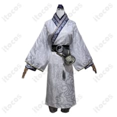 第五人格 白無常（謝必安）コスプレ衣装 高再現で中華風の幽玄さを美しく表現 - 1枚目の画像（サムネイル）