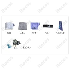 第五人格 白無常（謝必安）コスプレ衣装 高再現で中華風の幽玄さを美しく表現 - 4枚目の画像（サムネイル）