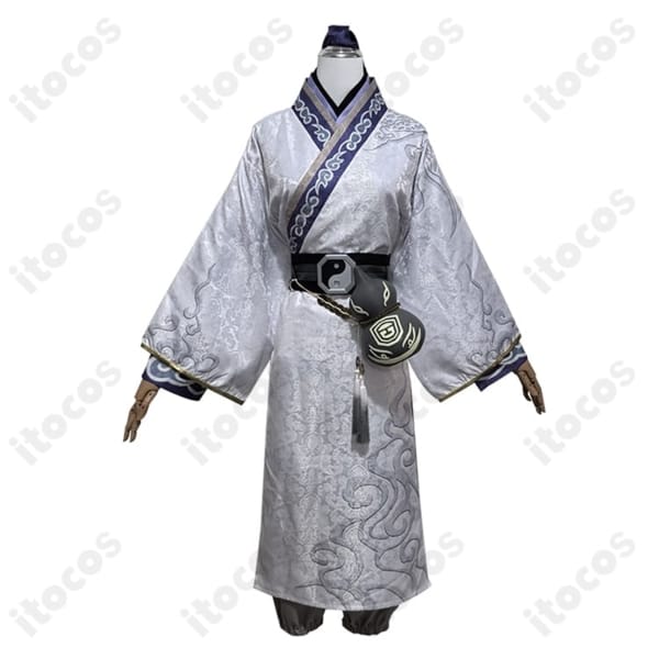 第五人格 白無常（謝必安）コスプレ衣装 高再現で中華風の幽玄さを美しく表現