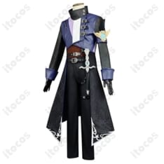 IdentityV 第五人格 占い師イライ・クラーク ノワール 高再現コスプレ衣装で撮影映え - 2枚目の画像（サムネイル）