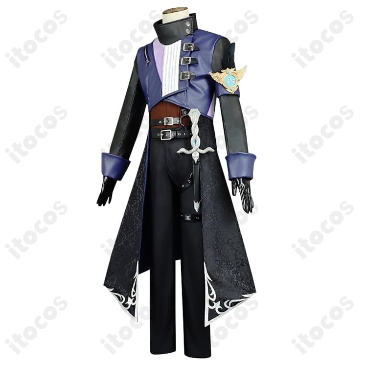 IdentityV 第五人格 占い師イライ・クラーク ノワール 高再現コスプレ衣装で撮影映え - 2枚目の画像