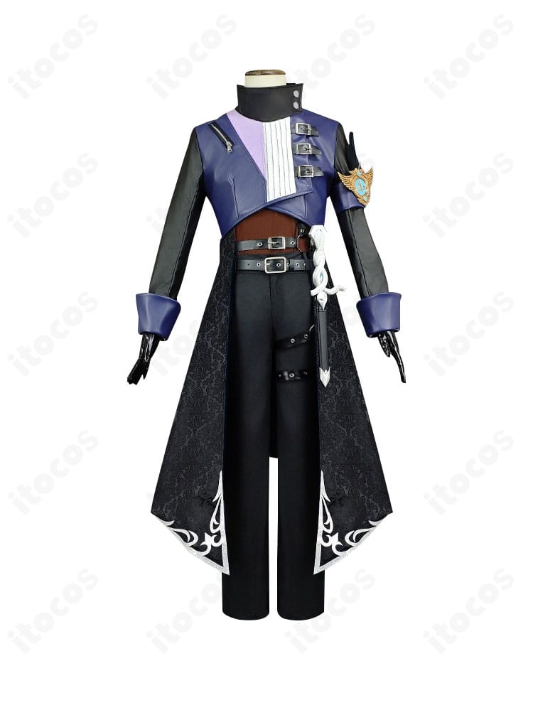 Identity V 第五人格の占い師・イライ（Seer）の衣装。襟元やアクセサリーまで細部を再現した全身コーデ。