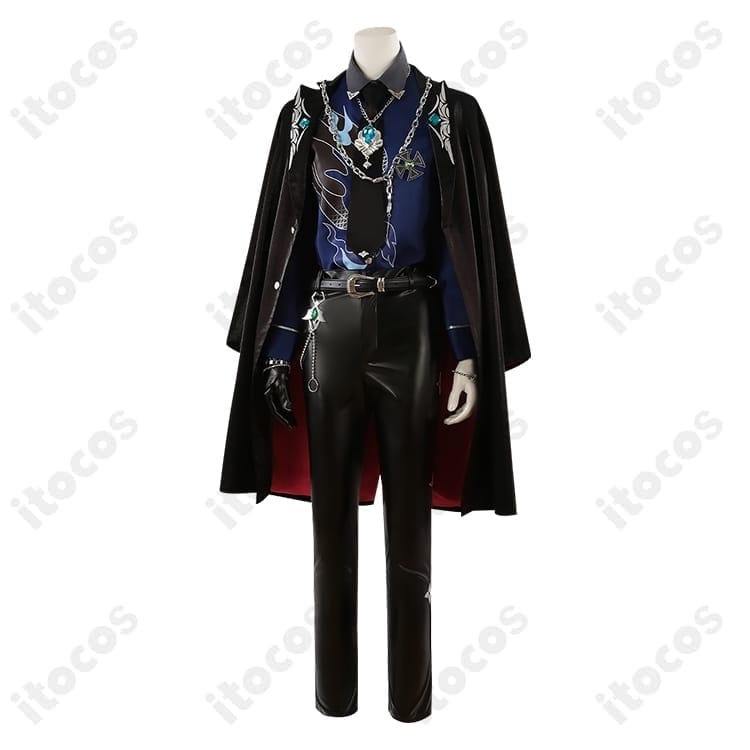 蓮巳敬人 ドミナント衣装 コスプレ｜高再現セットで端正シルエット、イベント・撮影に最適 - 2枚目の画像