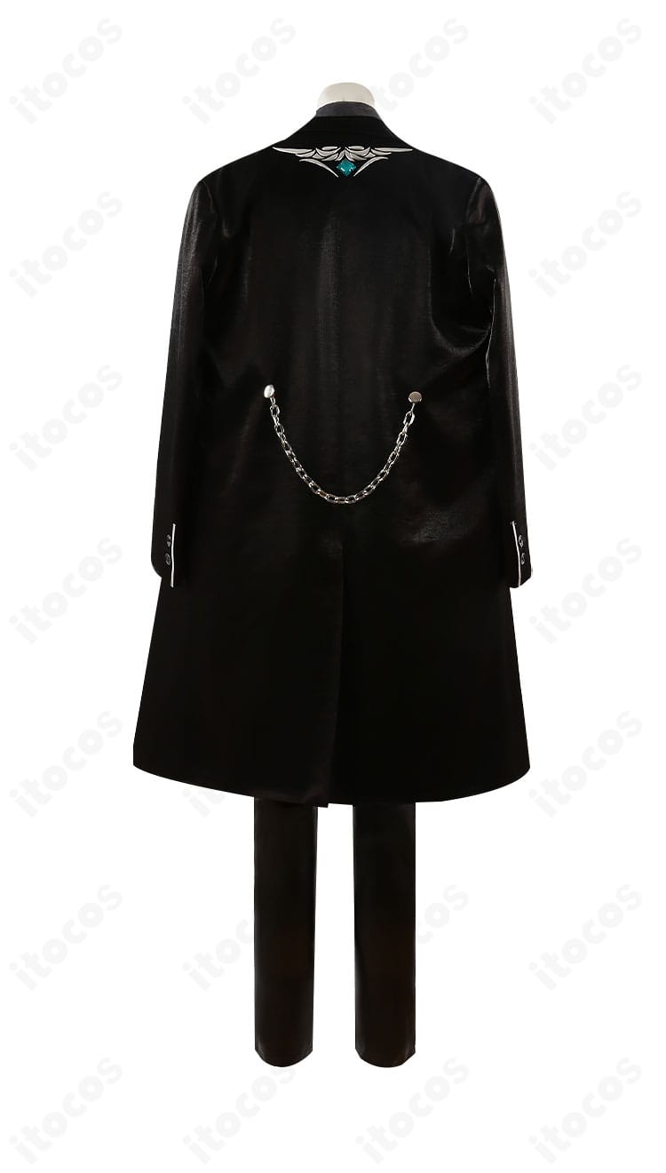 背面全体画像・蓮巳敬人 ドミナント衣装のバックシルエット