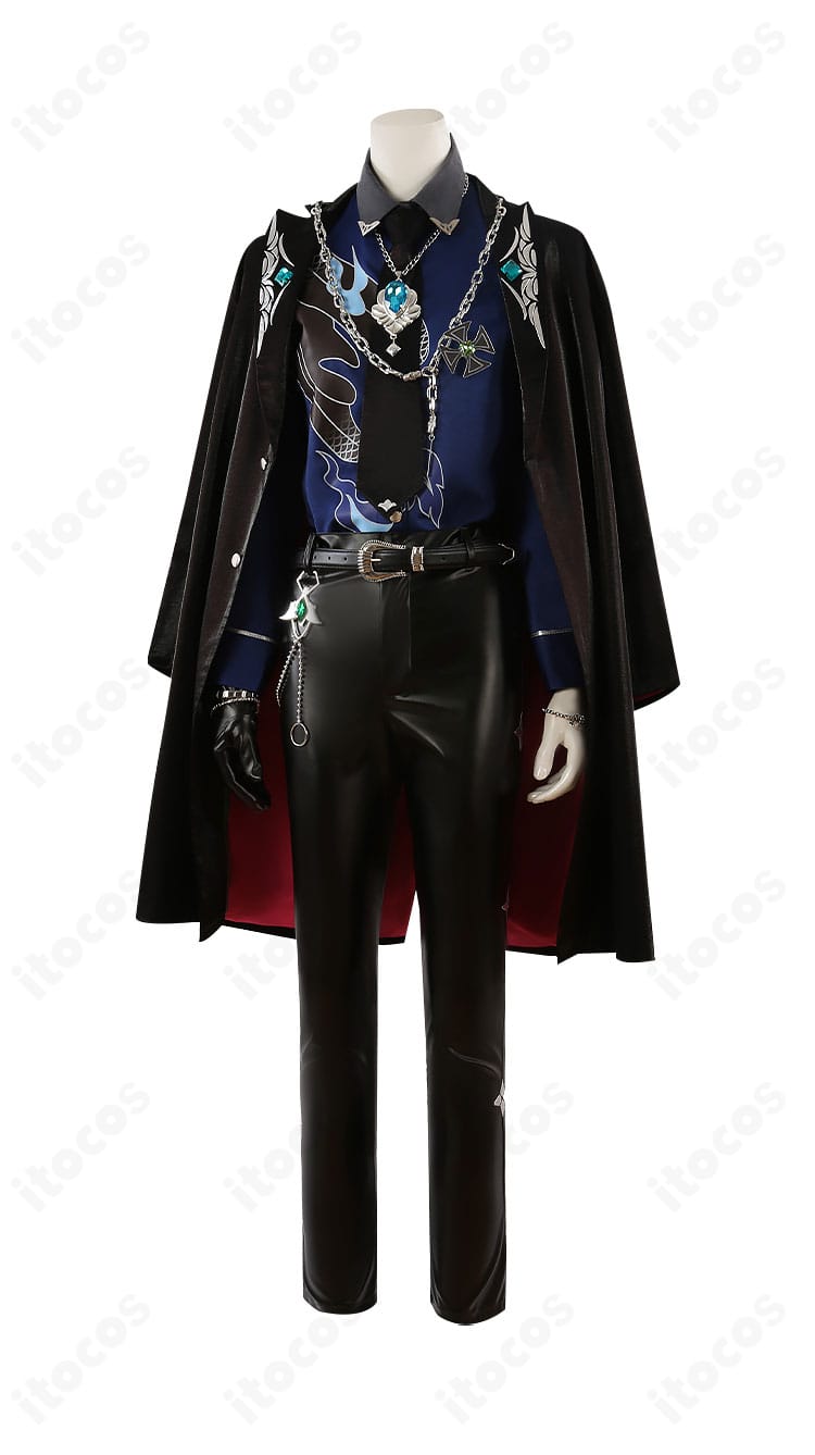 左側面画像・蓮巳敬人 ステージ衣装の袖口とサイドディテール