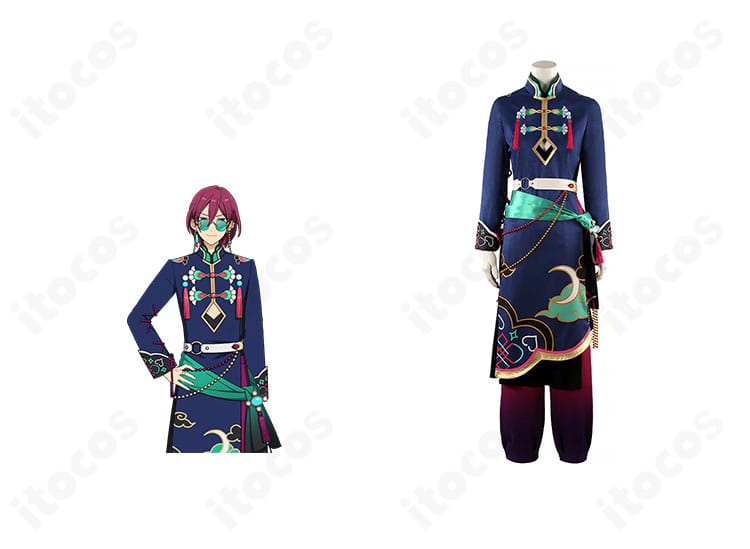 あんさんぶるスターズ！！ 七種茨のコスプレ衣装一式。キャラクターと衣装の親和性が高く、再現度の高さが伝わる全体カット