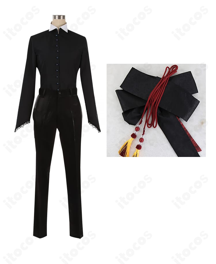 コスプレ衣装の内側仕上げと付属シャツの構成