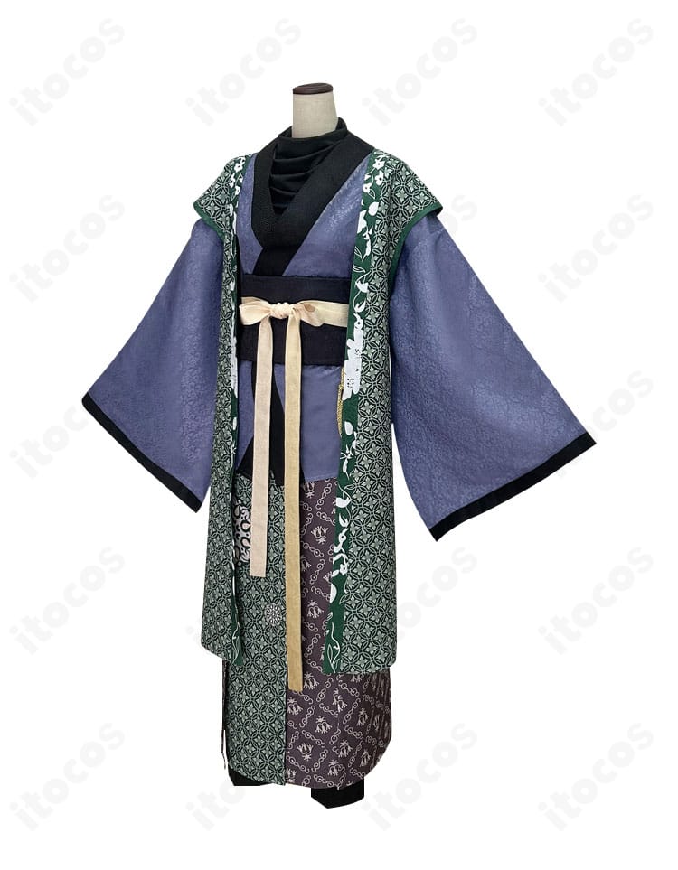 黒神話：悟空 クモ精（4番目の姉）コスプレ衣装の側面シルエットと装飾の質感を示す画像