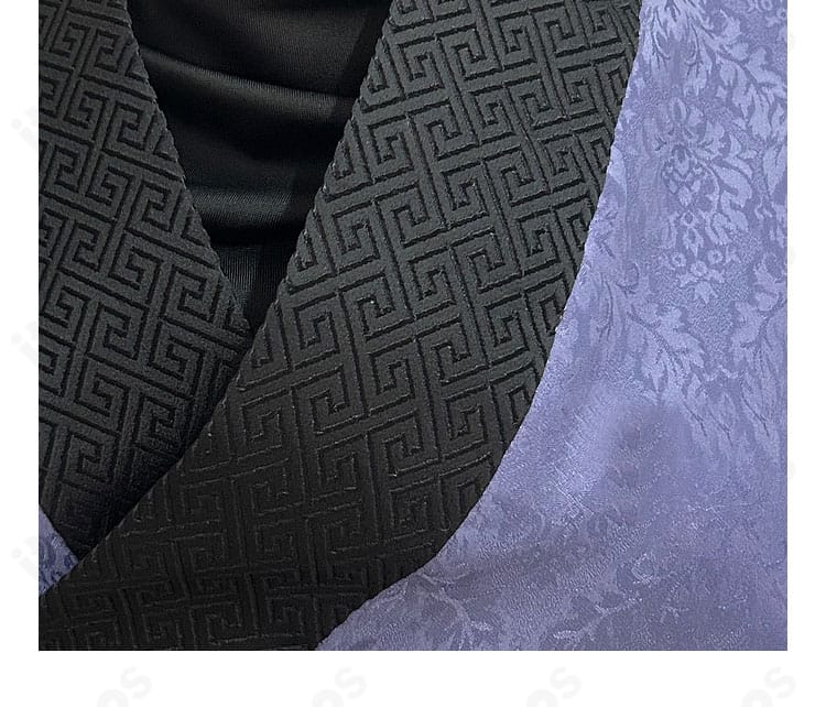 黒神話：悟空 クモ精（4番目の姉）コスプレ衣装の衣領モチーフと縁取りのディテール