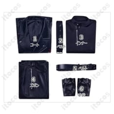 恋と深空 シン〈異界の来客〉コスプレ衣装。高再現で撮影映え、イベントに最適 - 4枚目の画像（サムネイル）